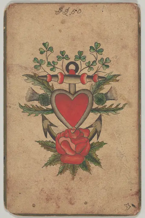 Ancla y corazón