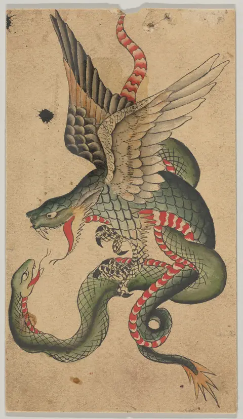 Dragón y serpiente