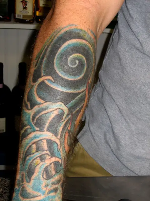 Olas y espiral